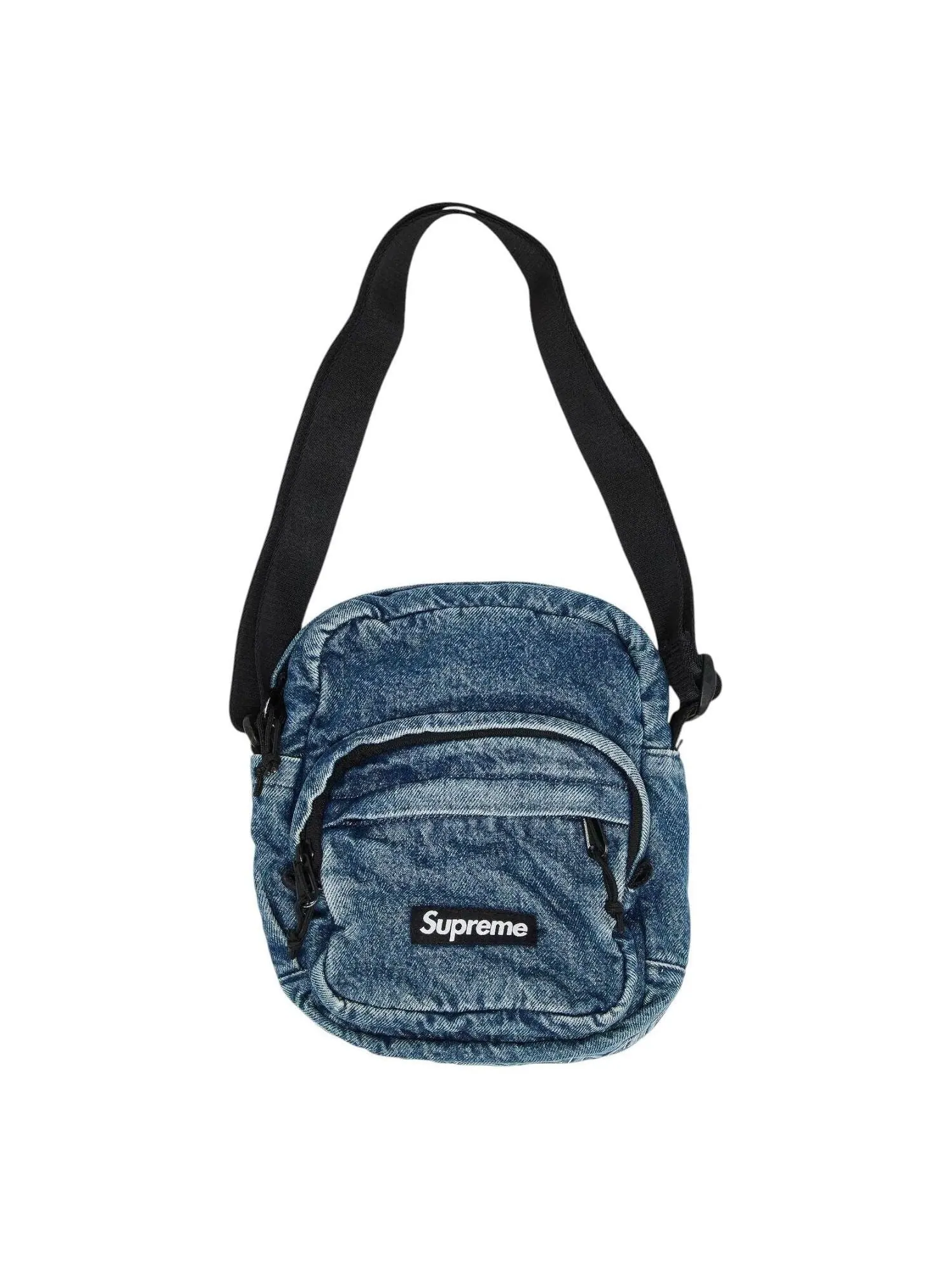 Сумка через плечо Supreme Denim 'Washed Indigo' — изображение 1 из 2, индиго