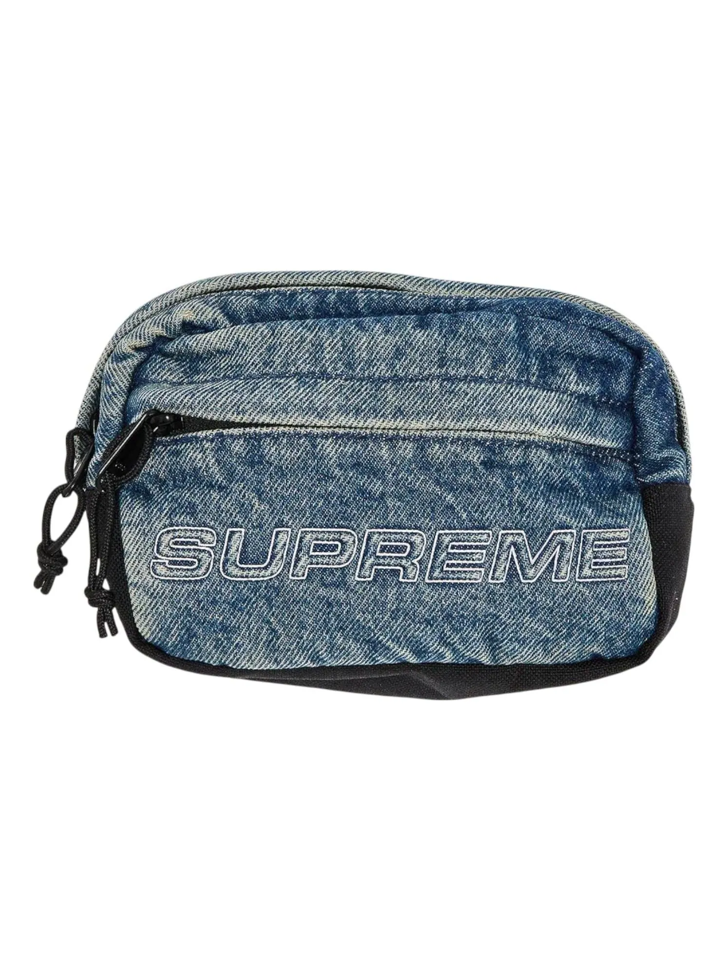 Мини-сумка через плечо Supreme Denim 'Washed Indigo' — изображение 1 из 2, индиго