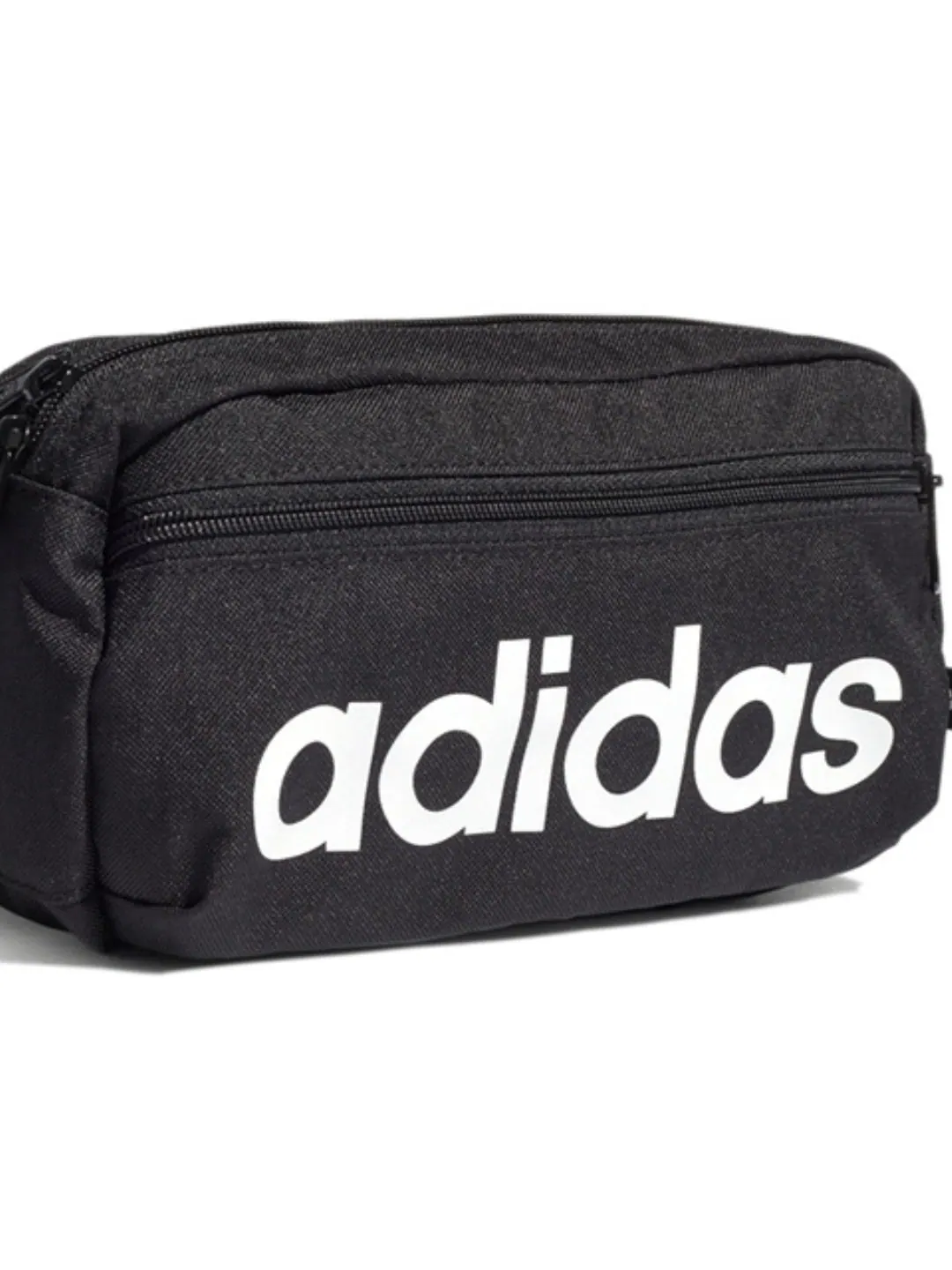 Поясная сумка Adidas Essentials Logo — изображение 2 из 3, черный/белый