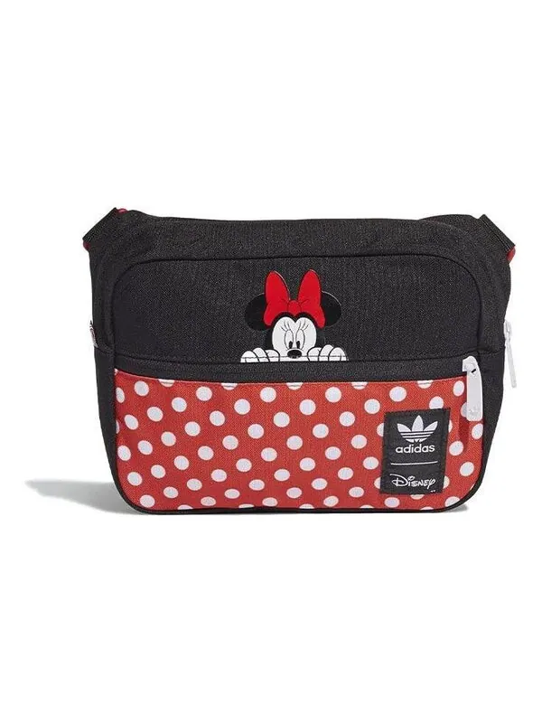 Сумка originals x disney minnie sling backpack 'black red' Adidas — 1
