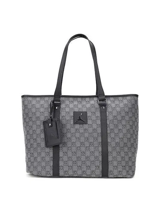 Сумка monogram tote bag (32l) 'grey' Air Jordan — 1