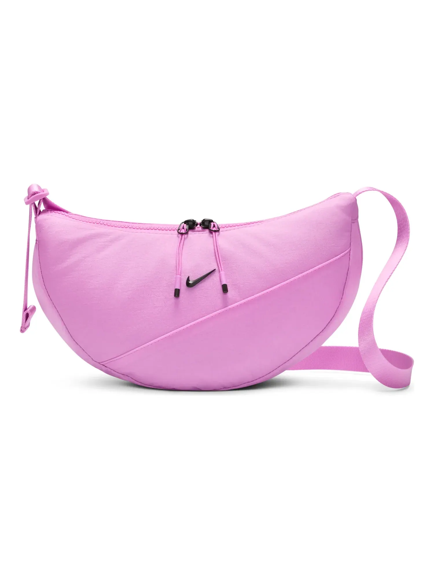 Сумка через плечо Nike Aura 4L Crescent Crossbody Bag 'Light Magenta Sm Black Electric' HQ4370-503