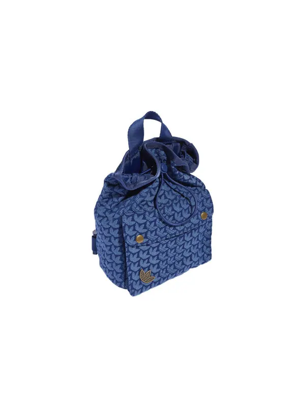Мини-рюкзак-ведро Adidas 'Blue' — 2