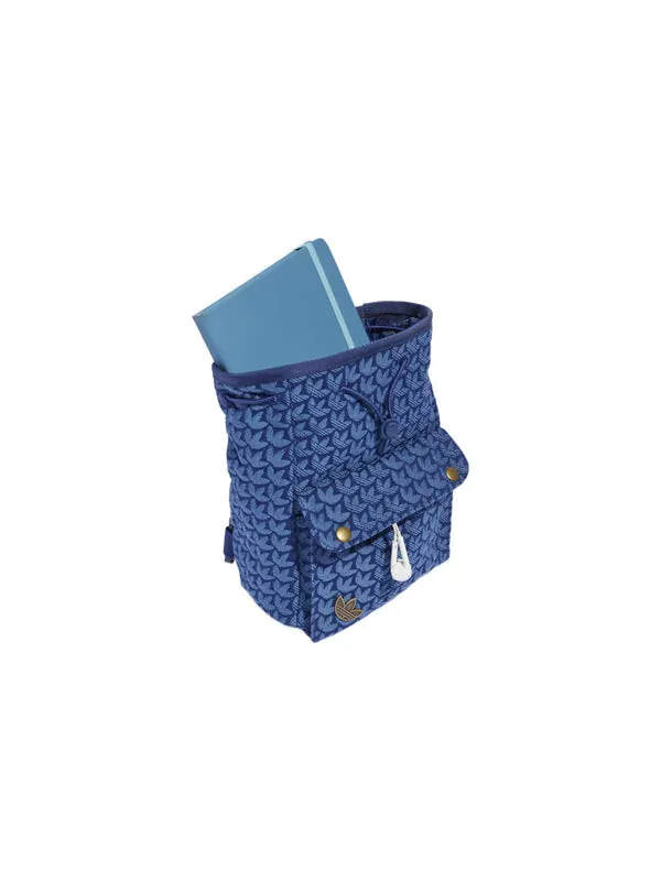 Мини-рюкзак-ведро Adidas 'Blue' — 4
