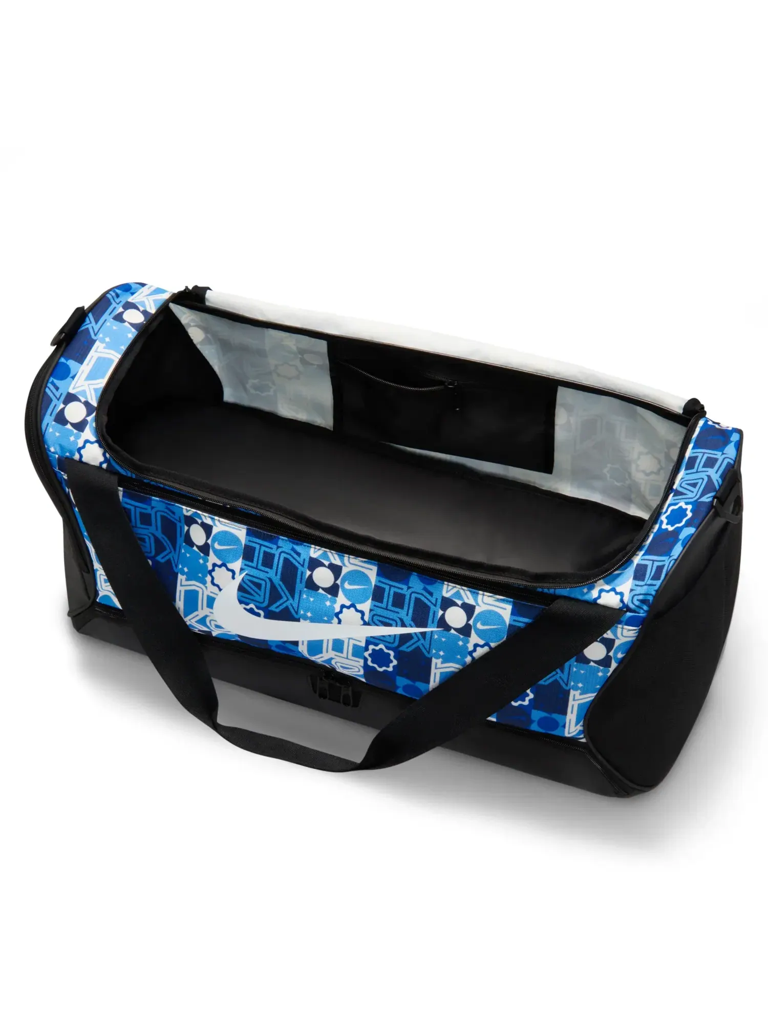 Спортивная сумка Nike Brasilia 60L Training Duffel Bag 'University Blue Black White' IH7846-412 — 4