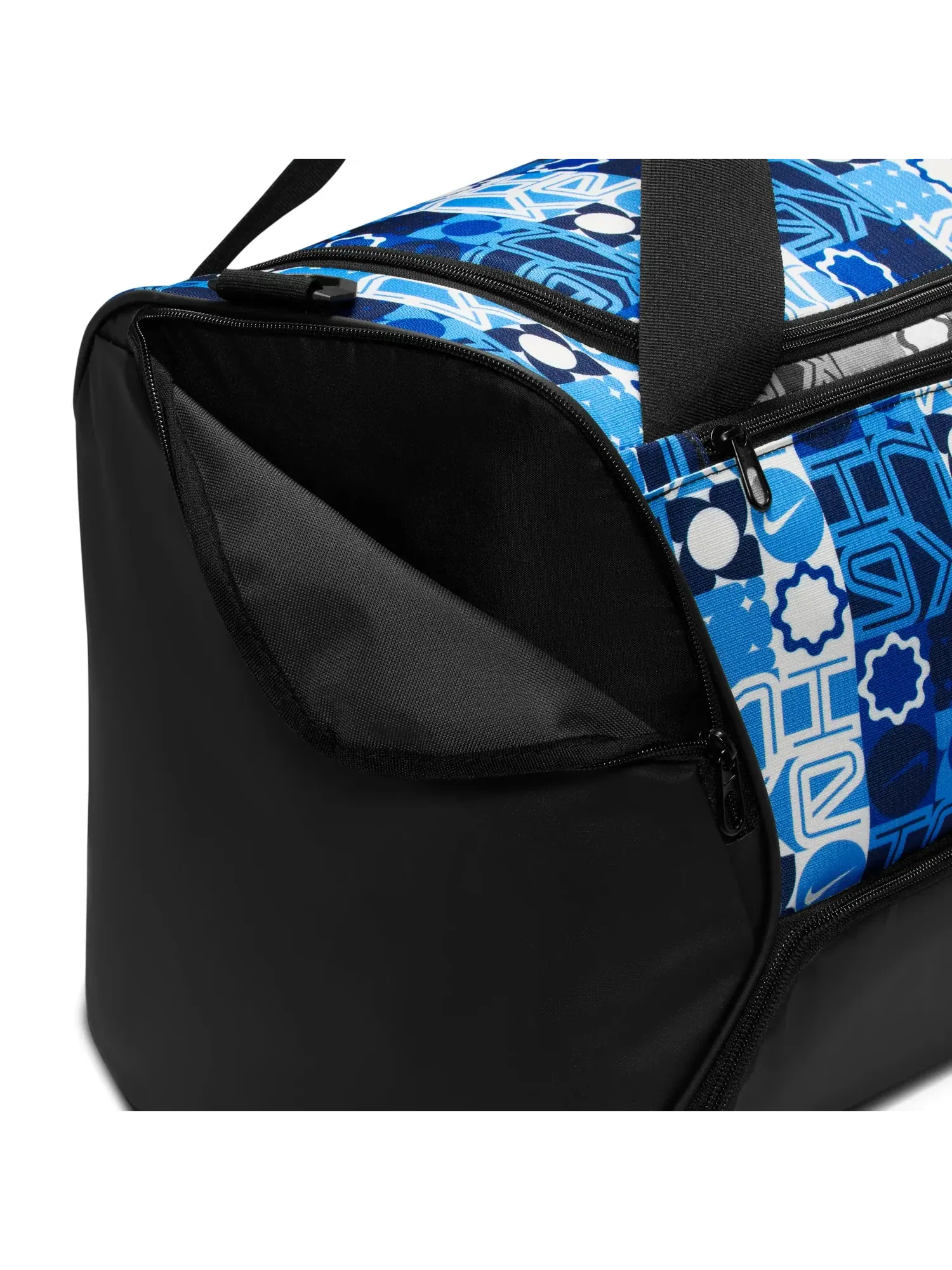Спортивная сумка Nike Brasilia 60L Training Duffel Bag 'University Blue Black White' IH7846-412 — 5
