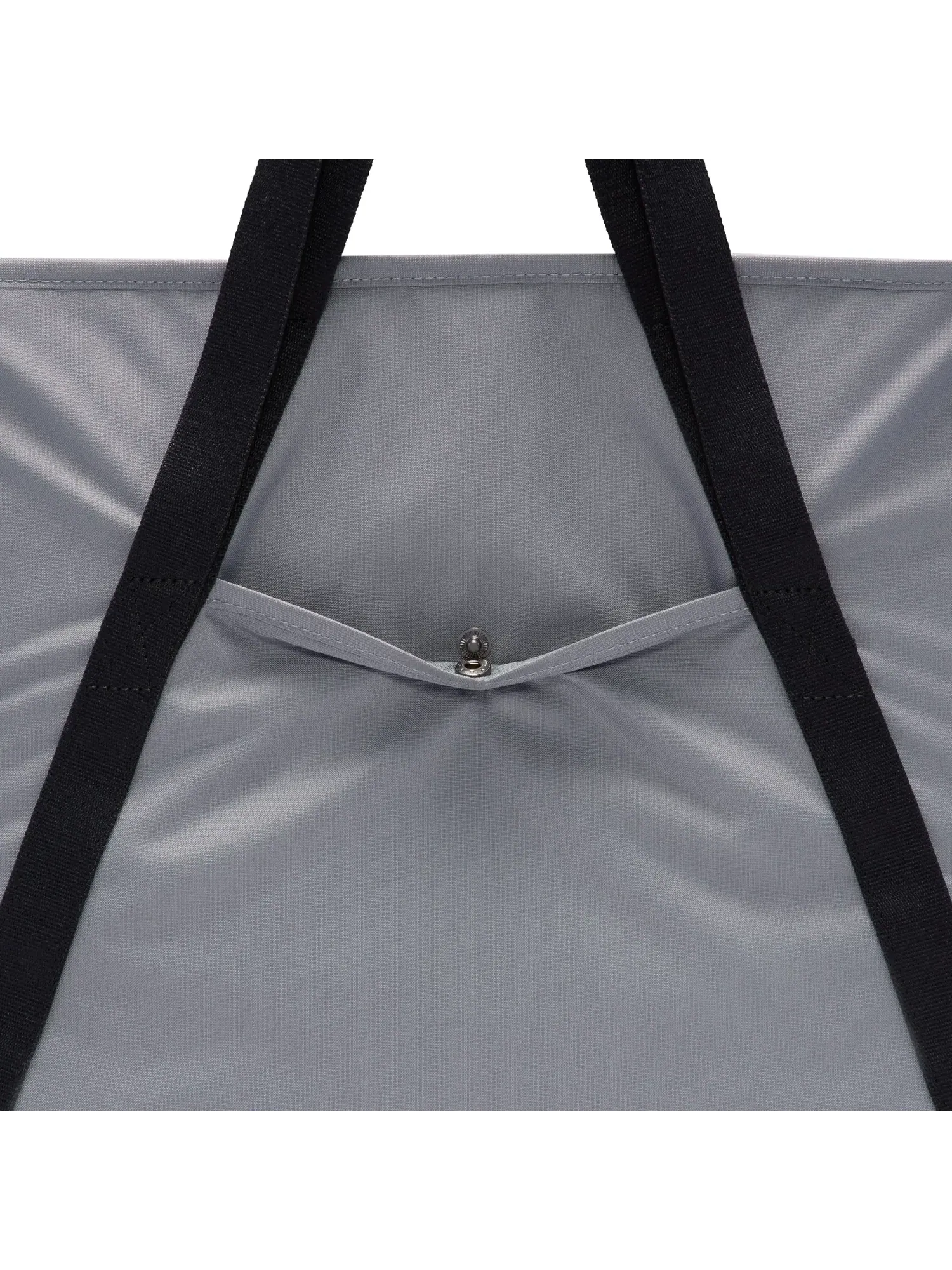Женская сумка-шопер с принтом Nike Gym Tote 28L Smoke Grey Black White — изображение 5 из 6, серый