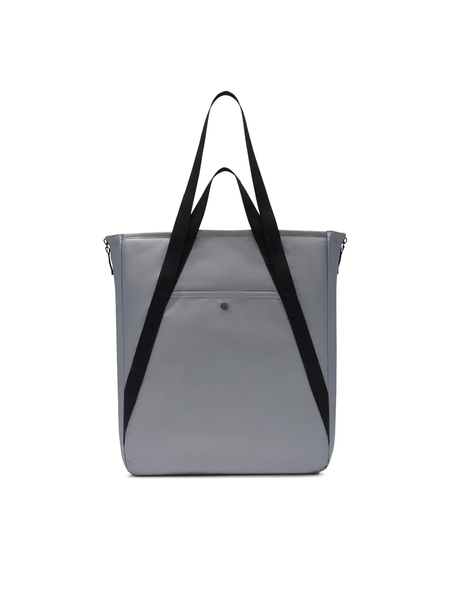 Женская сумка-шопер с принтом Nike Gym Tote 28L Smoke Grey Black White — изображение 6 из 6, серый