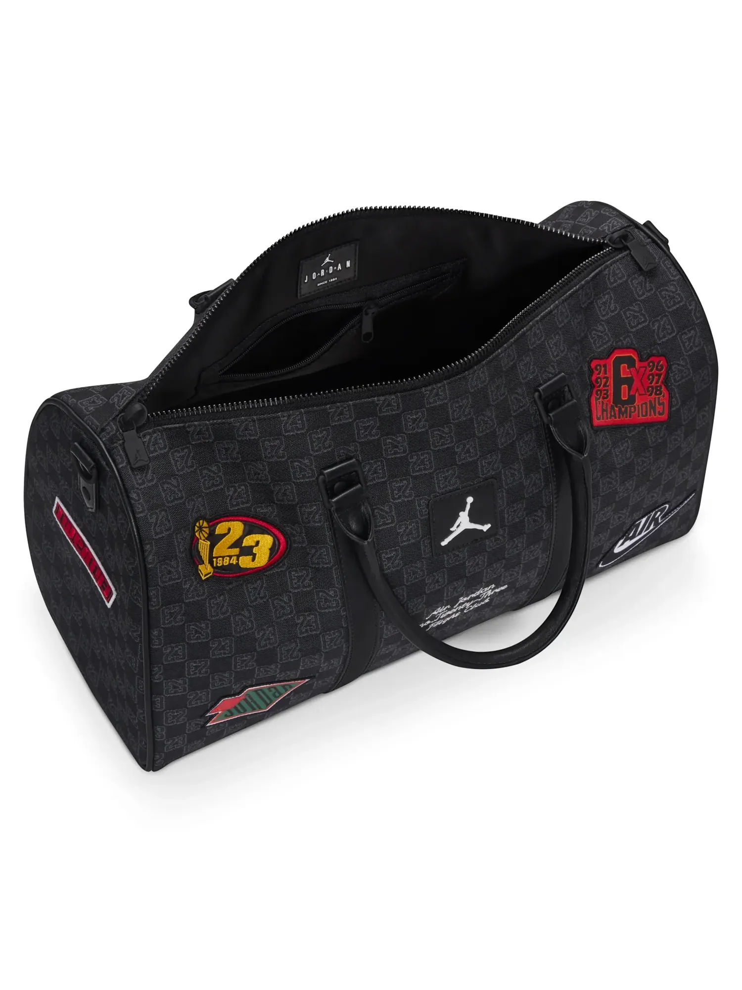 Дорожная сумка Jordan Monogram Duffle 'Black' — 3