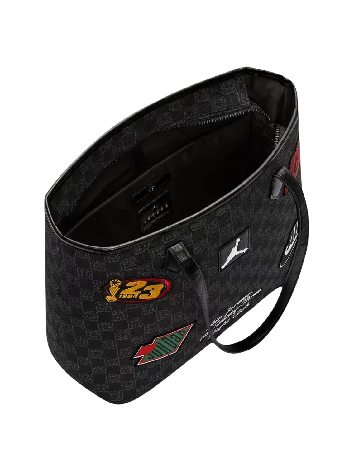 Сумка-тоут Jordan Monogram 17L, черная, IQ3692-010 — 3