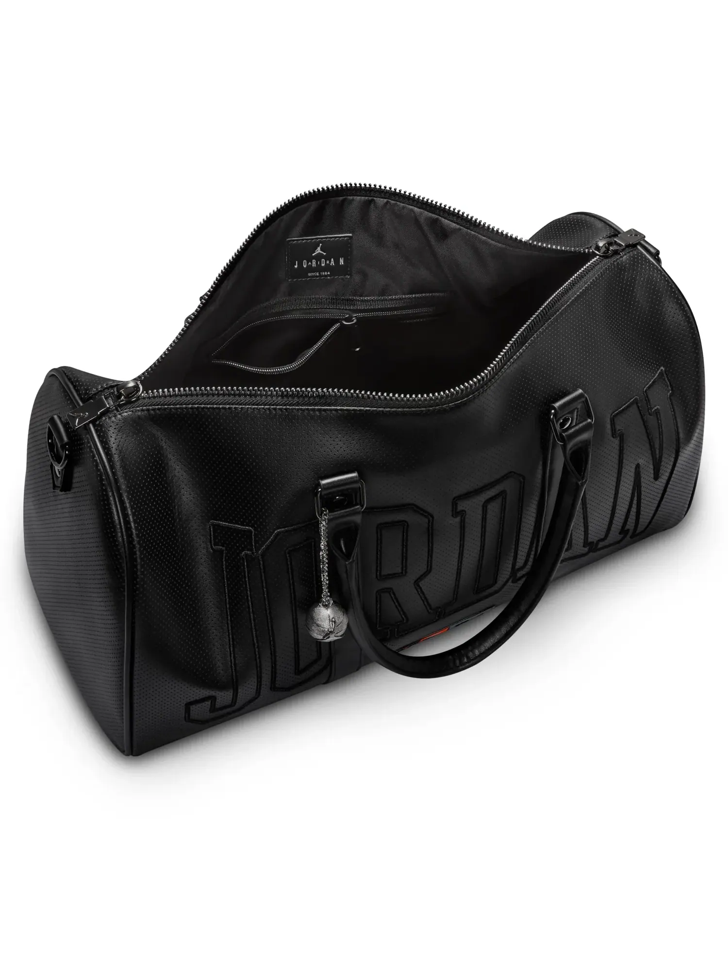 Спортивная сумка Jordan 25L с перфорацией, черная, IR8410-010 — 3