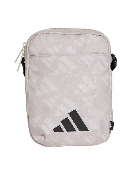 Сумка adidas Linear Printed Organizer 'Beige Orbit Grey Black' — 1