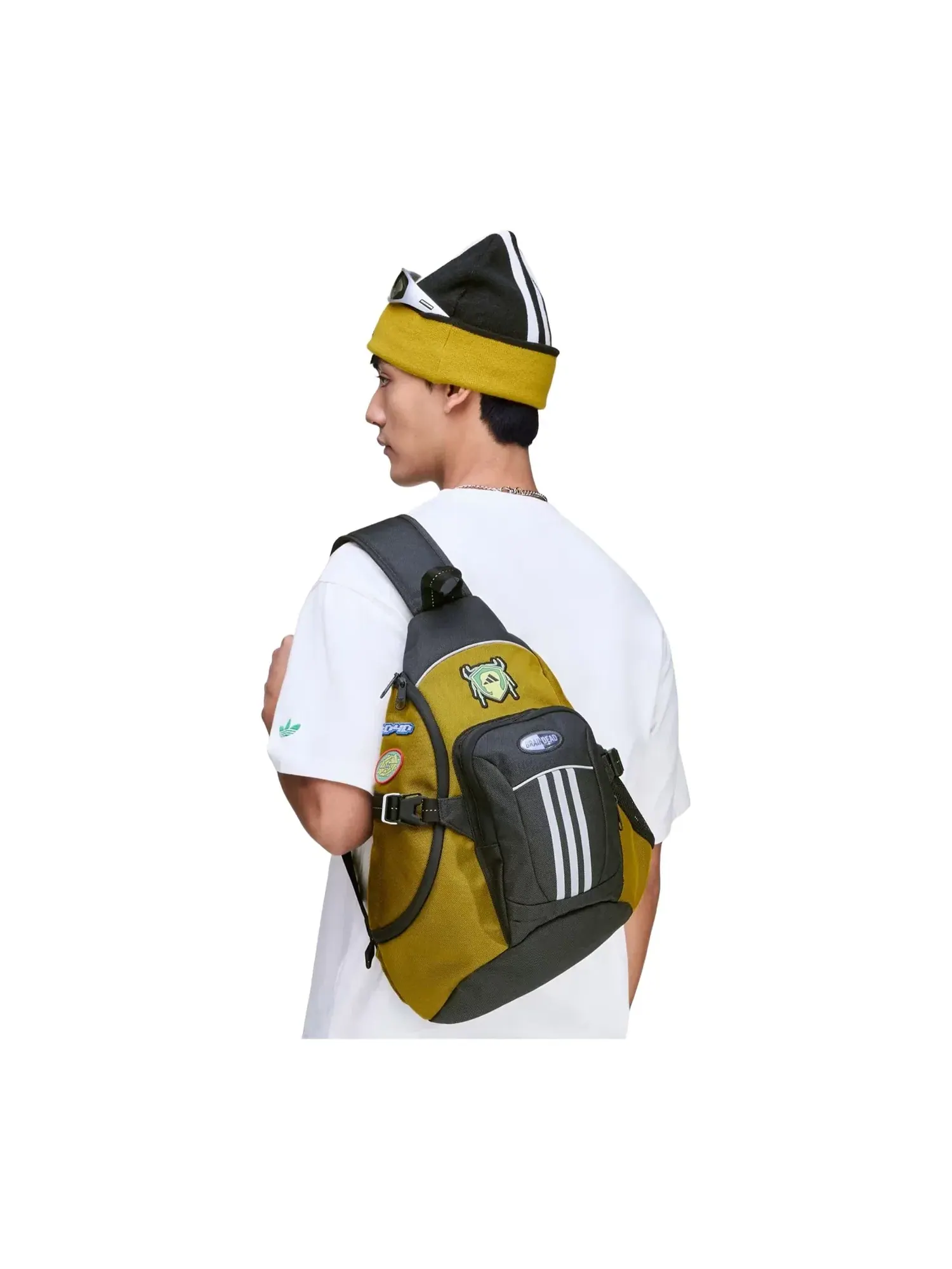 Сумка через плечо Adidas x Brain Dead 'Ept Yellow' JY7966 — изображение 3 из 3, желтый