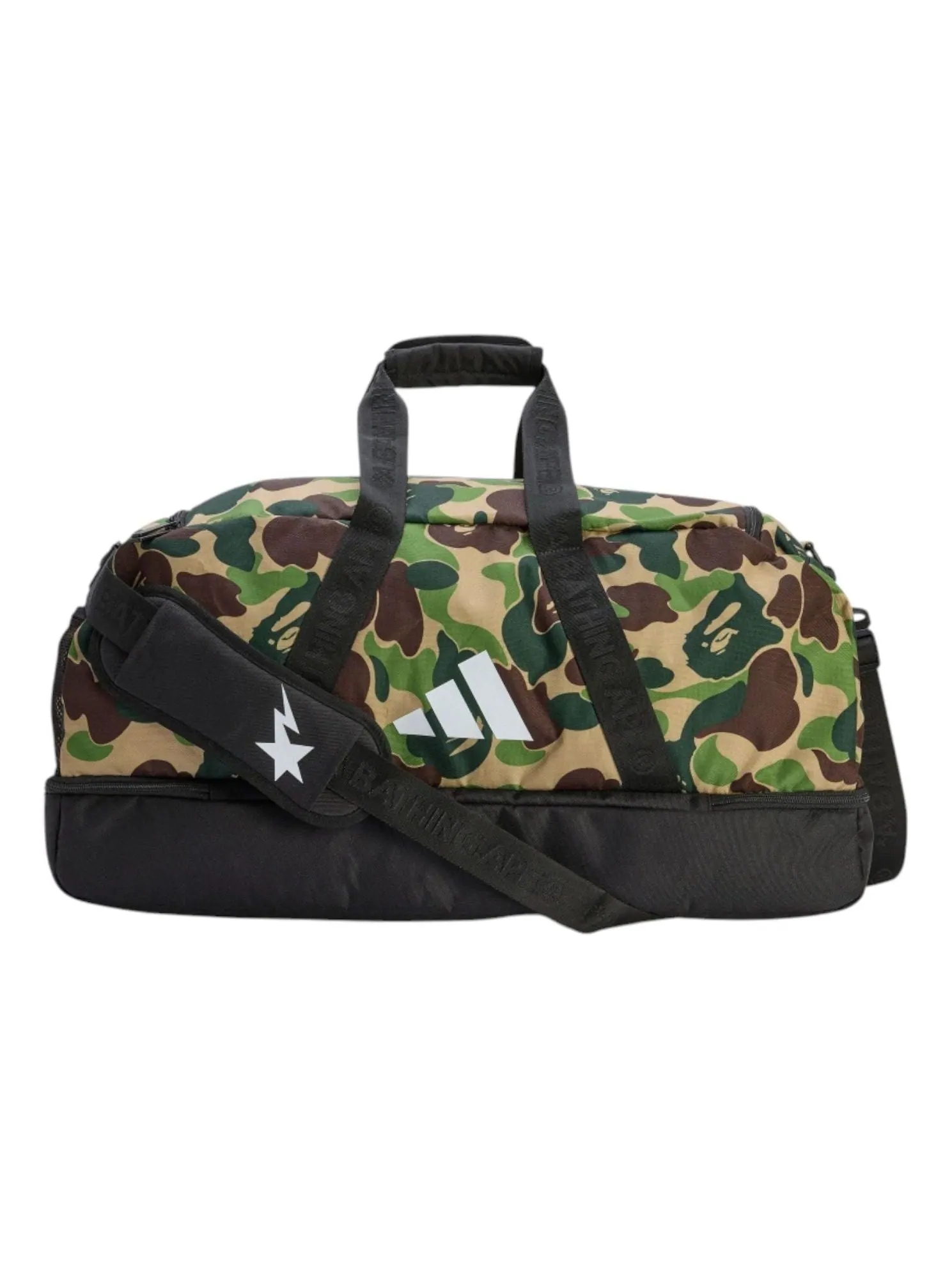 Сумка adidas x BAPE Duffle Bag 'Green' — 2