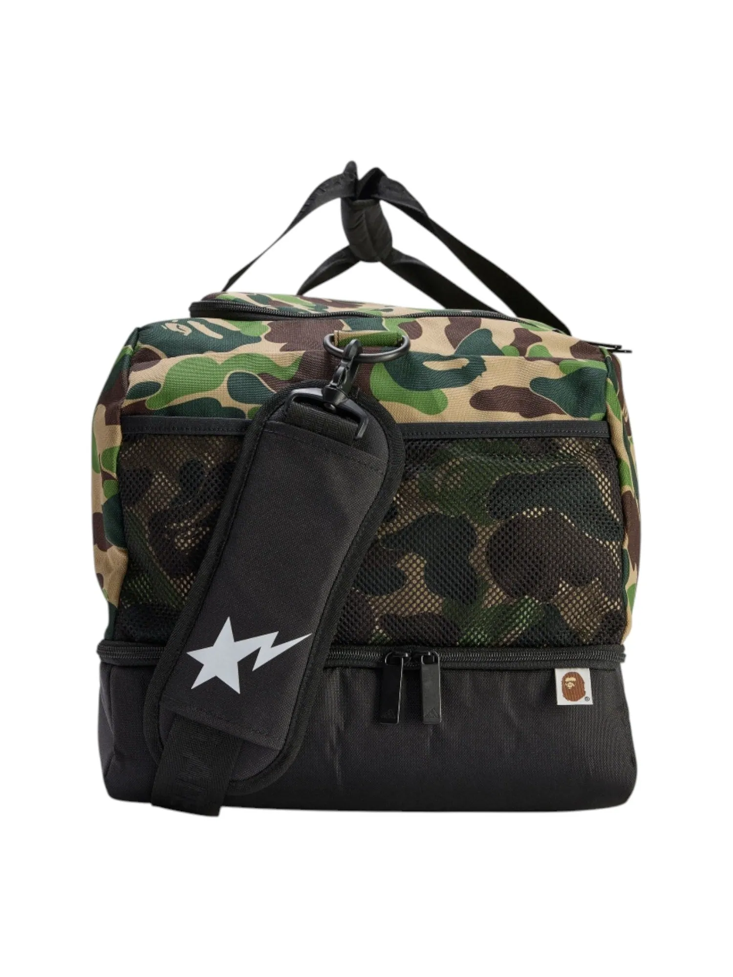 Сумка adidas x BAPE Duffle Bag 'Green' — 4