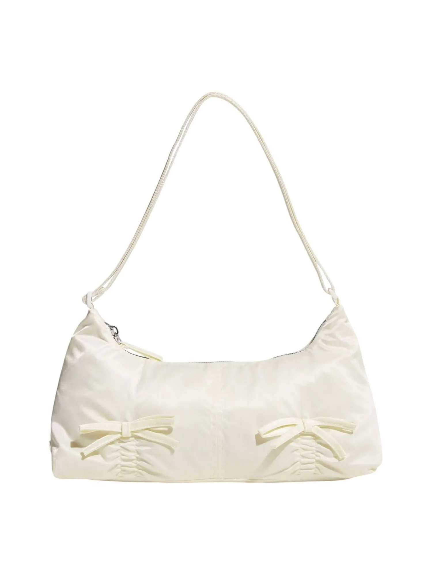 Женская сумка adidas Bow-Tie Shoulder Bag Small — изображение 1 из 4, бежевый