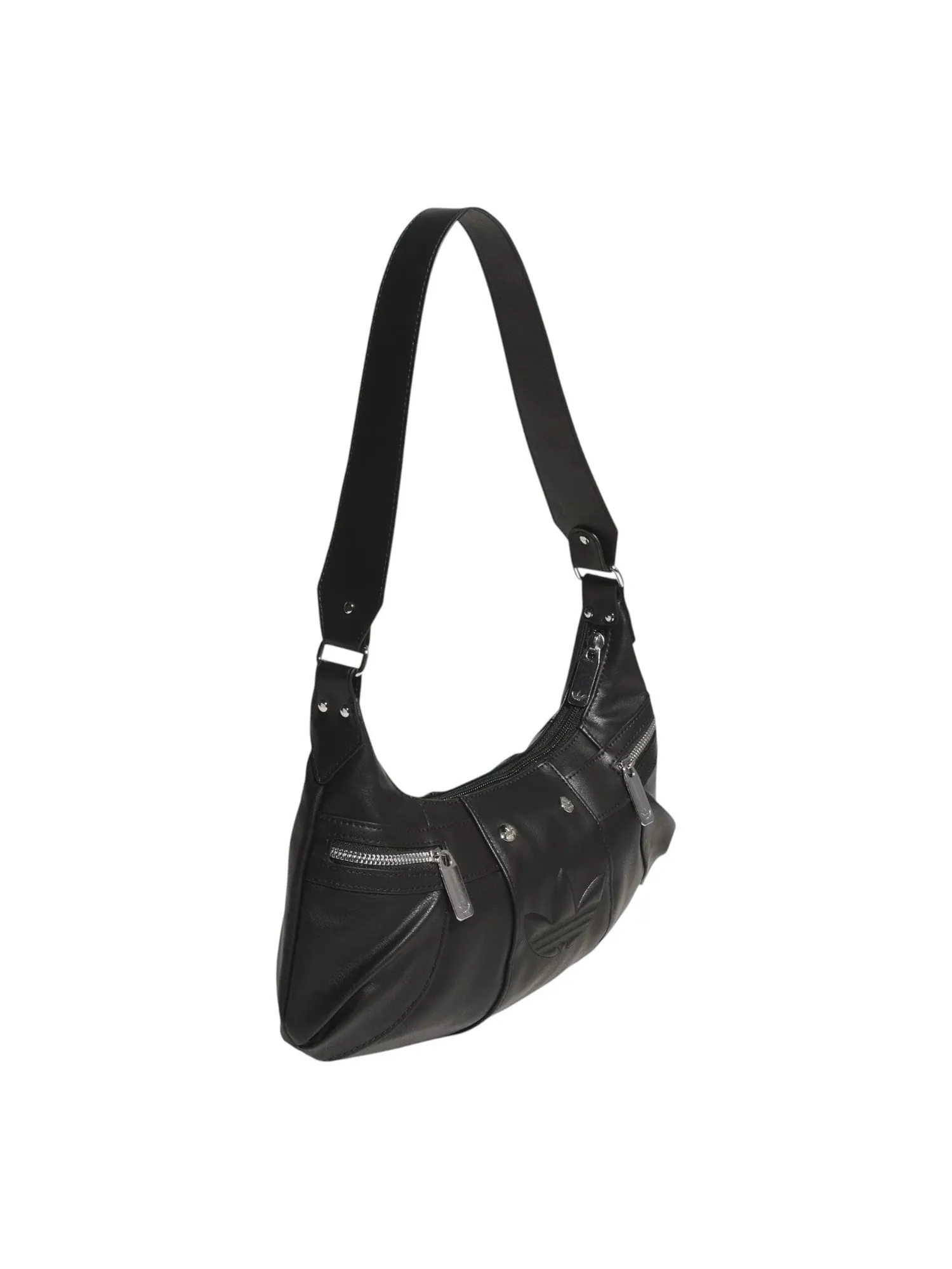 Сумка женская adidas HOBO из эко-кожи черная — изображение 4 из 4, черный