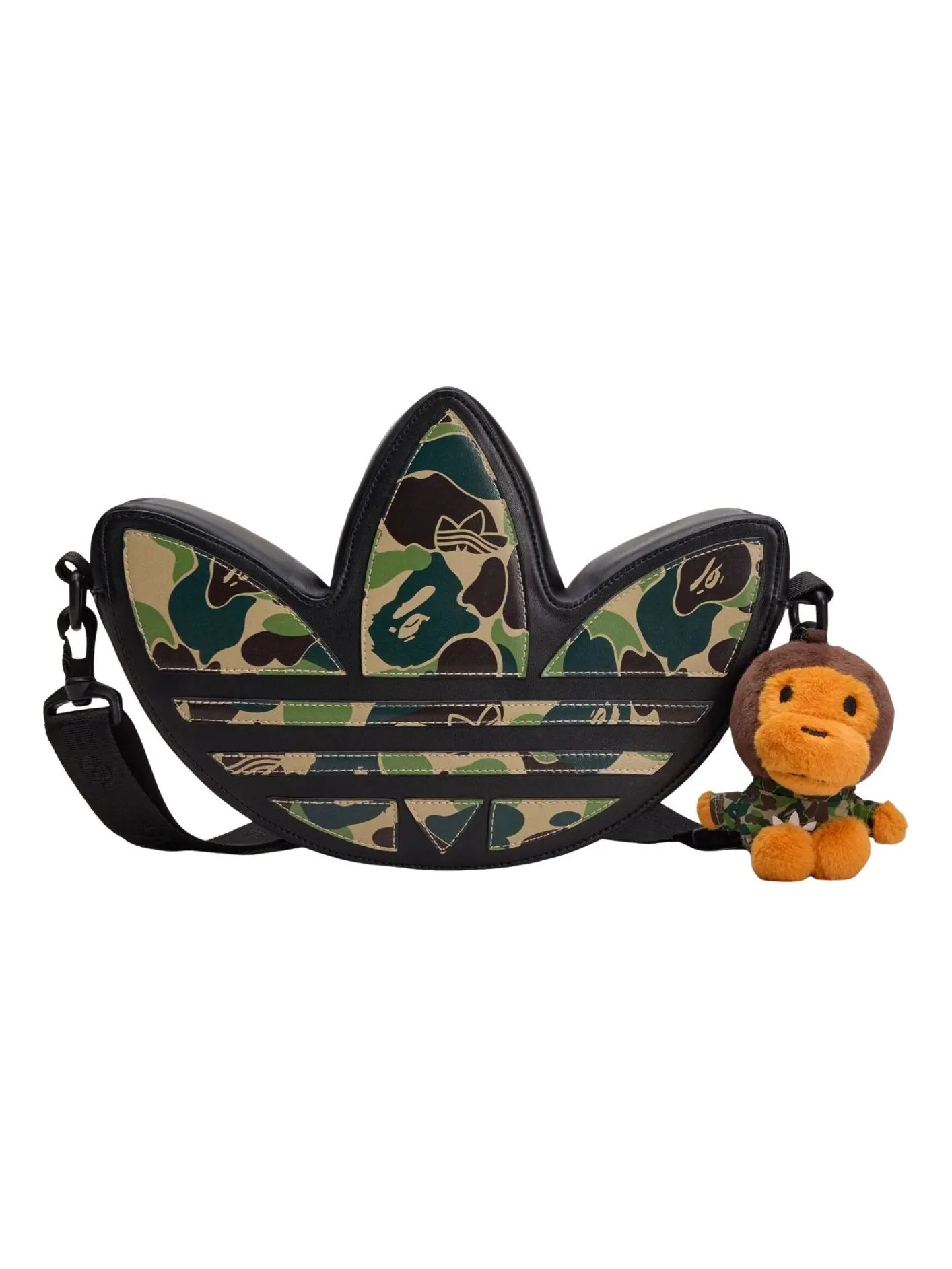 Сумка через плечо Adidas x Bape Trefoil — 1