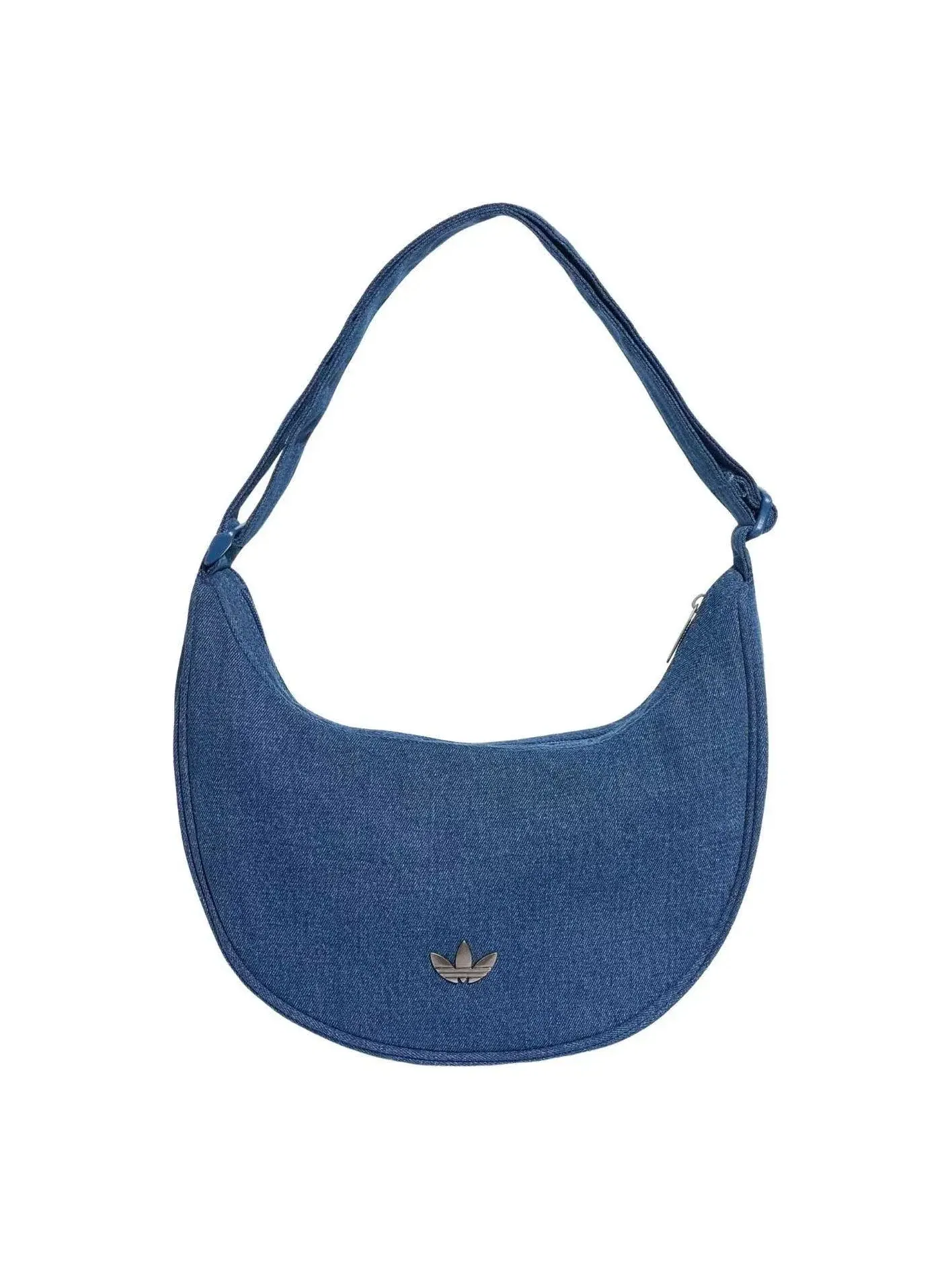 Женская сумка-кроссбоди Adicolor Half Crescent Light Denim Adidas — изображение 1 из 4, синий