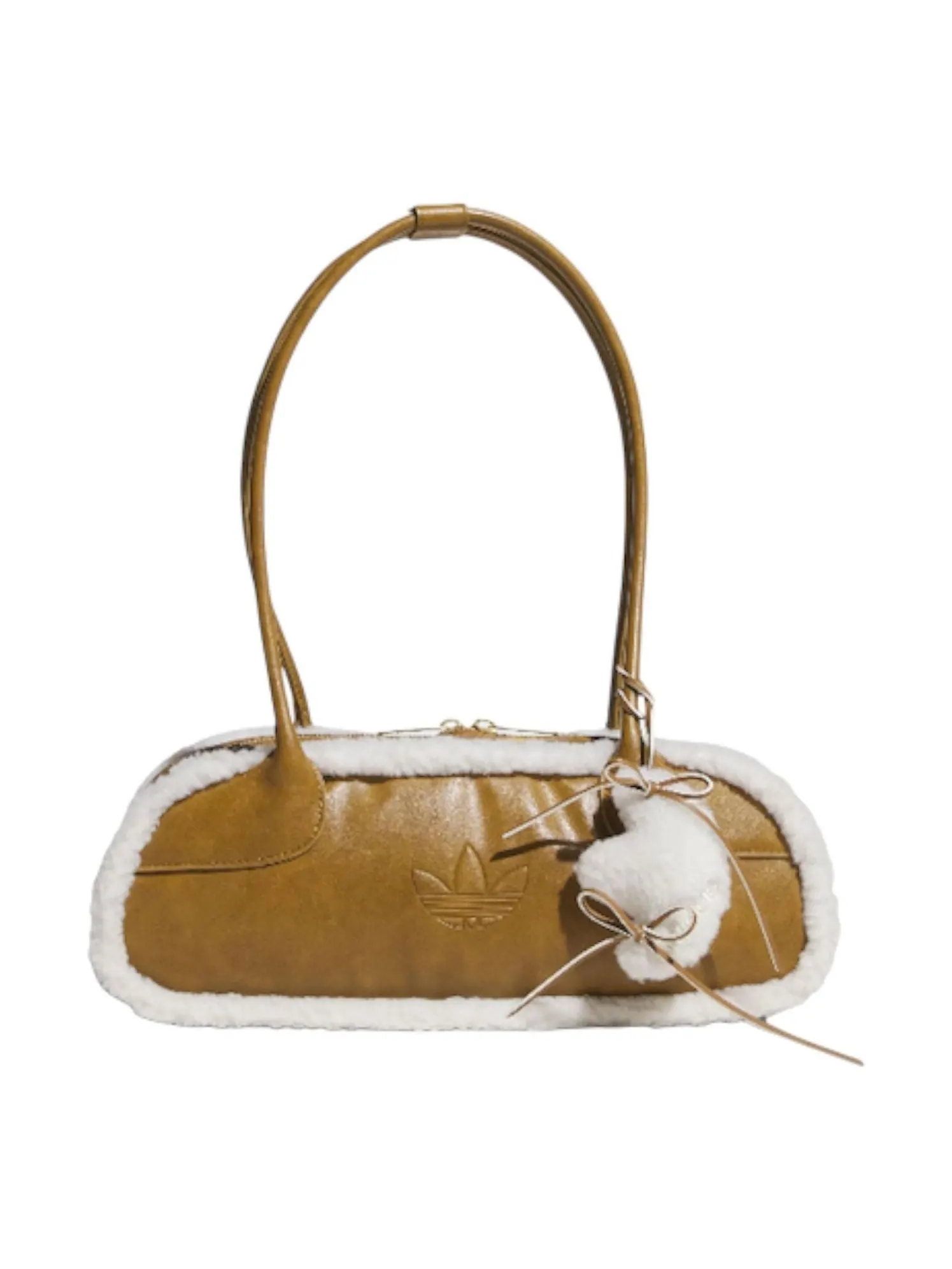 Сумка adidas Wide Shoulder Bag 'Bronze Strata Off White' — изображение 1 из 3, коричневый