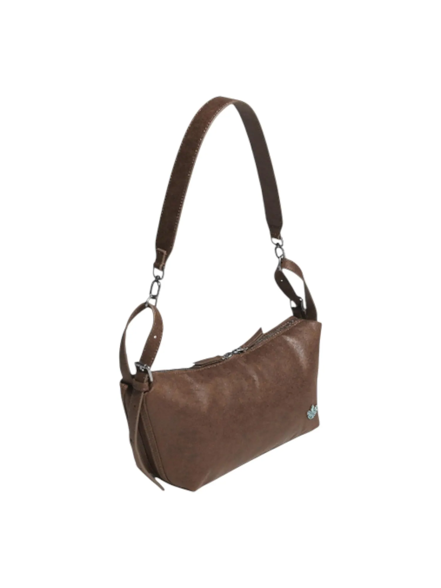 Женская сумка adidas Belted Shoulder Bag — изображение 2 из 4, коричневый