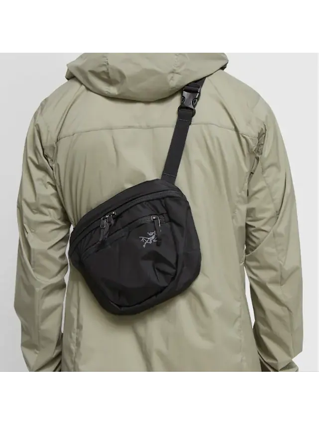 Сумка кросс-боди Arc'Teryx Mantis 2 Crossbody Bag 'Black Grey' — 2