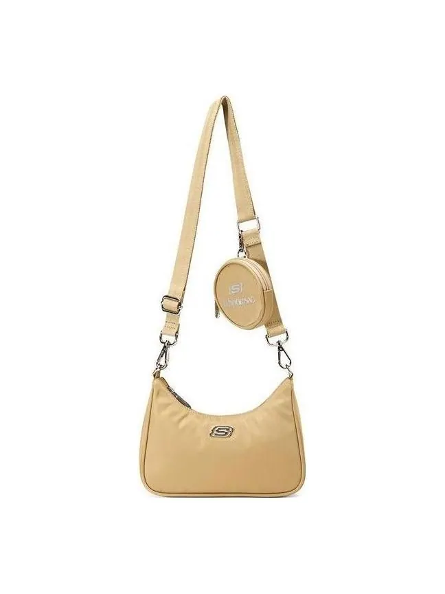Сумка (WMNS) Skechers x LeSportsac Single Shoulder Bag 'Tan'