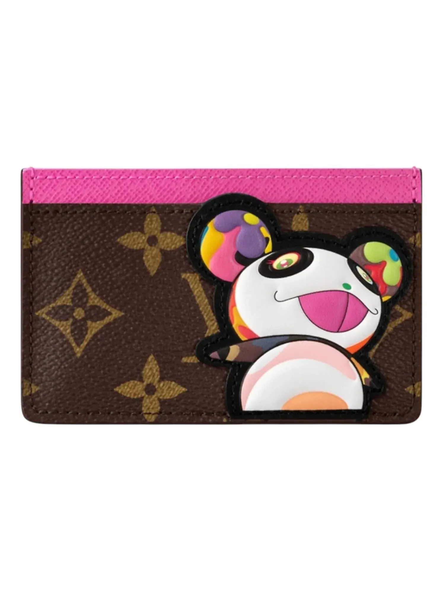 Кардхолдер LOUIS VUITTON x Takashi Murakami Panda 'Monogram' — изображение 1 из 3, мульти