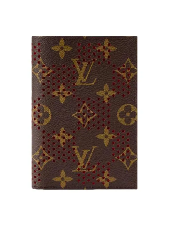 Мужская обложка для паспорта Louis Vuitton — изображение 1 из 5, красный