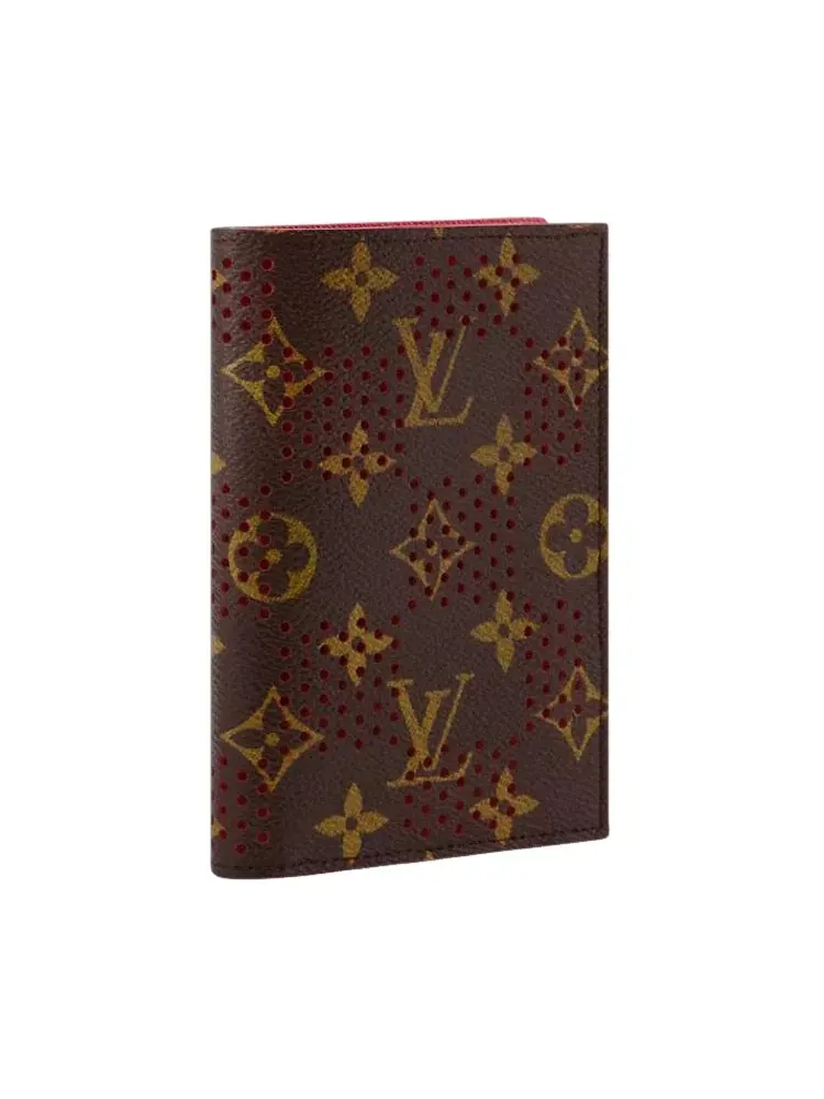 Мужская обложка для паспорта Louis Vuitton — изображение 2 из 5, красный