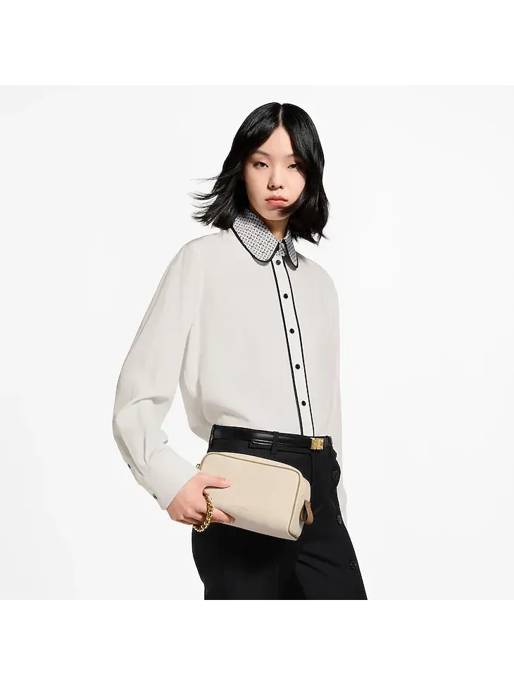Косметичка (WMNS) Комплект LOUIS VUITTON 26 Dopp «Ваниль» — изображение 6 из 7, бежевый