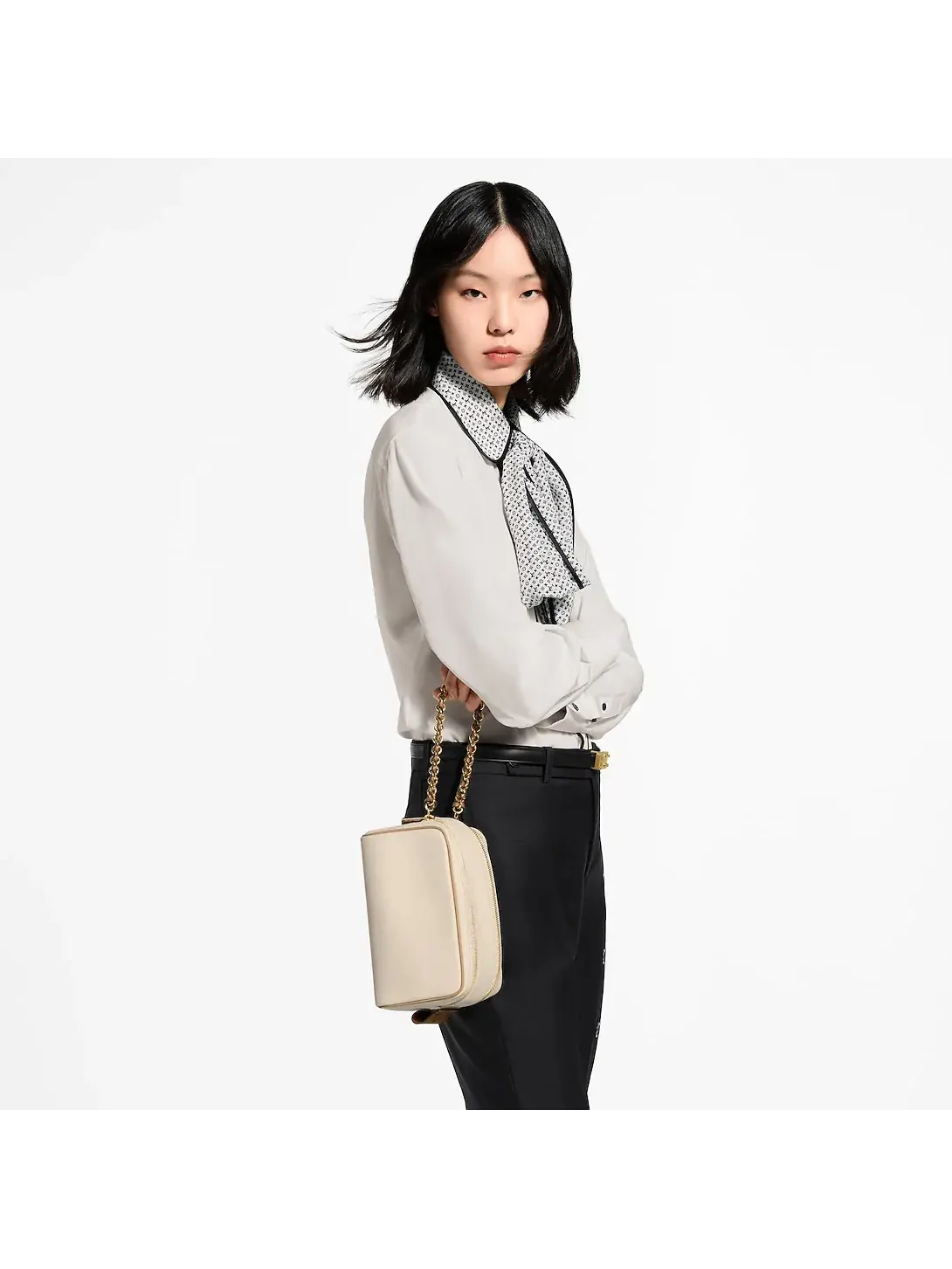 Косметичка (WMNS) Комплект LOUIS VUITTON 26 Dopp «Ваниль» — изображение 7 из 7, бежевый