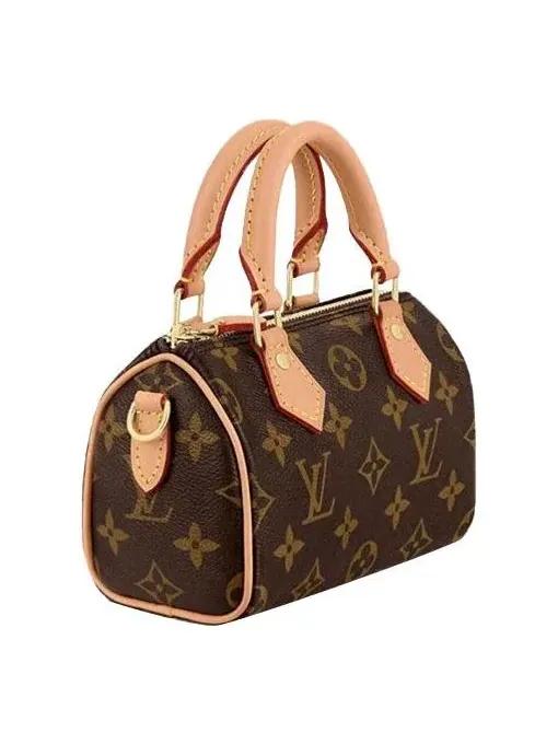 Сумка LOUIS VUITTON Speedy Nano Monogram — изображение 2 из 5, мульти