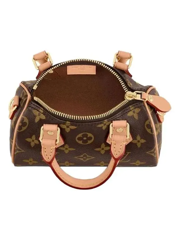 Сумка LOUIS VUITTON Speedy Nano Monogram — изображение 3 из 5, мульти