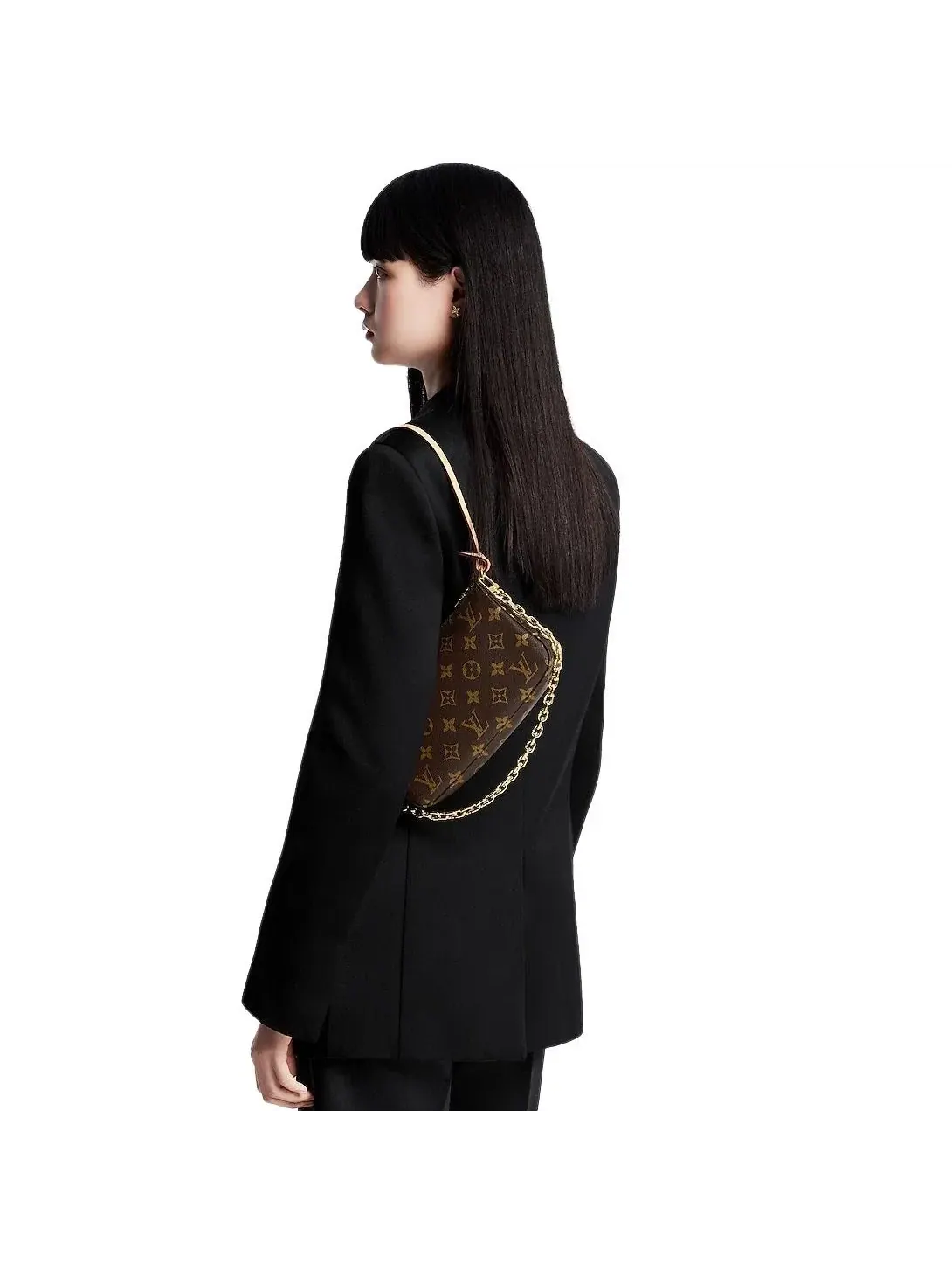 Сумка-почтальонка Louis Vuitton Monogram, женская — 5