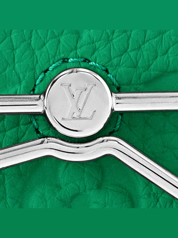 Louis Vuitton Steamer Wearable Wallet Monogram Taurillon Leather — изображение 5 из 6, зеленый