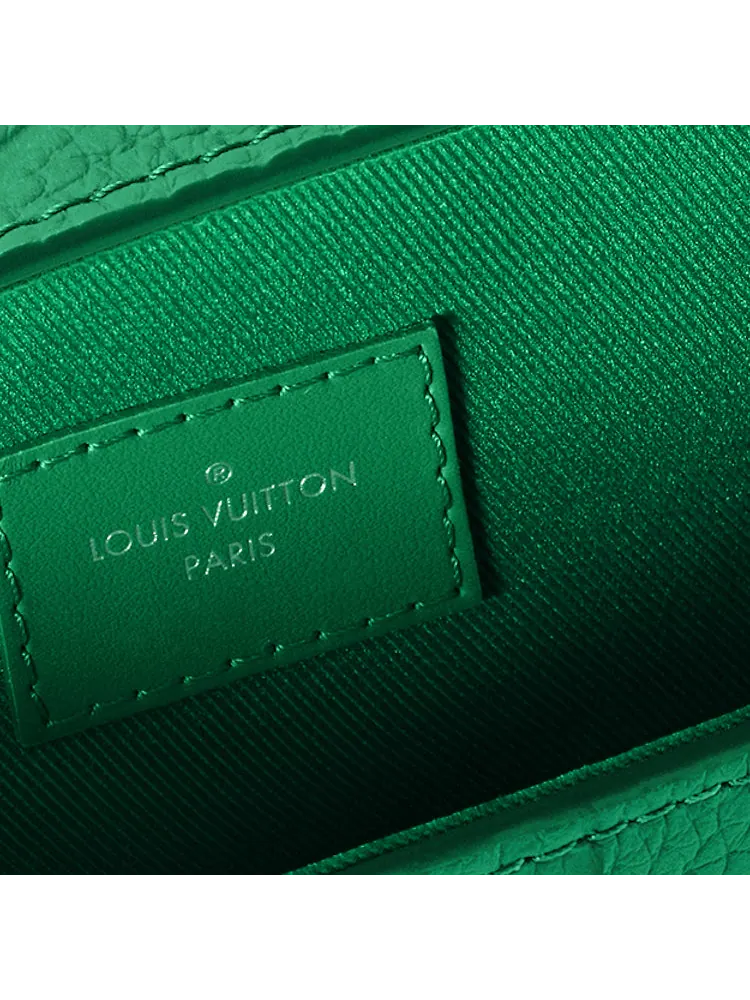 Louis Vuitton Steamer Wearable Wallet Monogram Taurillon Leather — изображение 6 из 6, зеленый