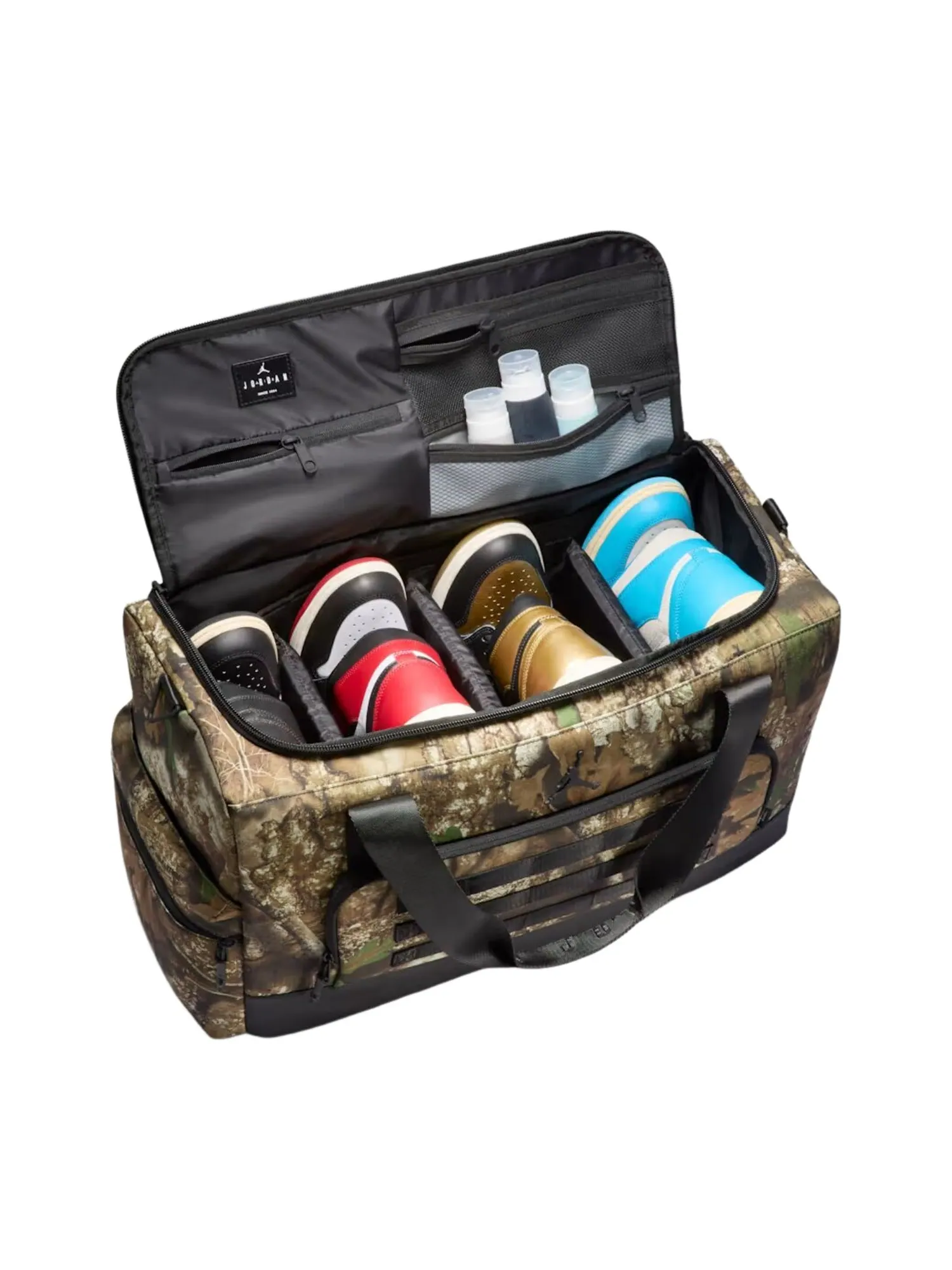 Сумка Air Jordan Realtree Collectors Duffel Bag 'Black' — 4