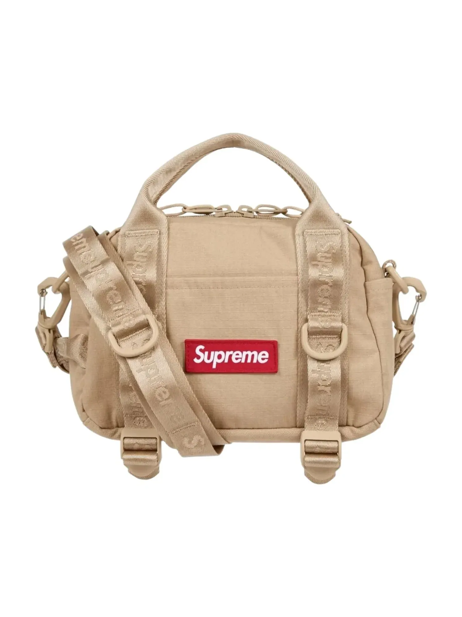 Сумка-даффл Supreme SS26 Mini 'Tan' — 3