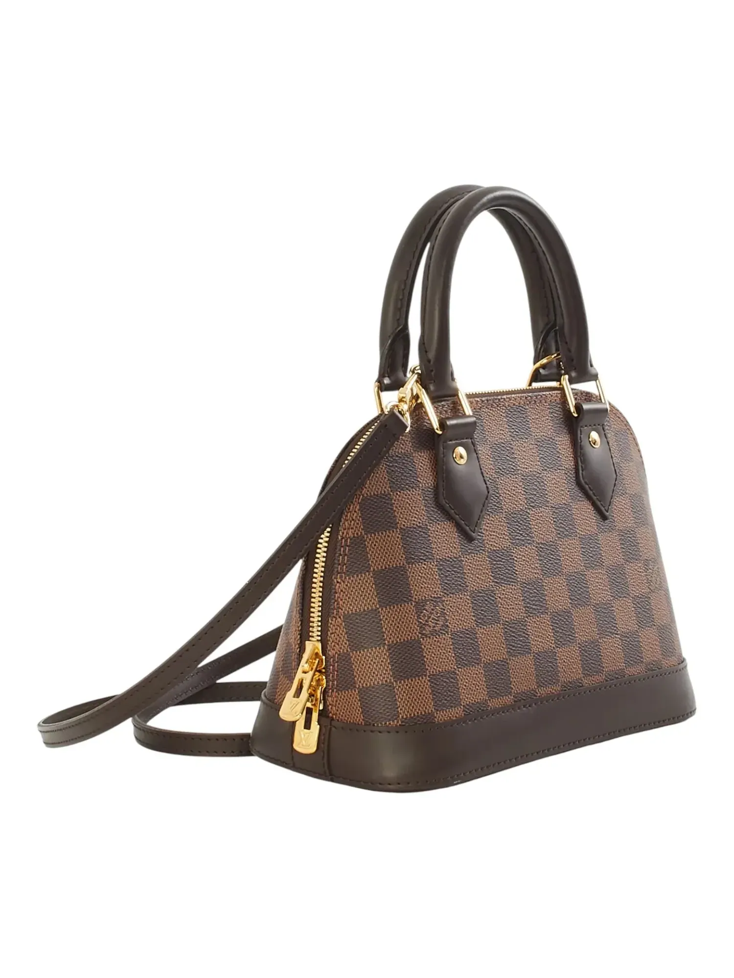 Сумка LOUIS VUITTON Alma BB Damier Ebene — изображение 2 из 5, мульти