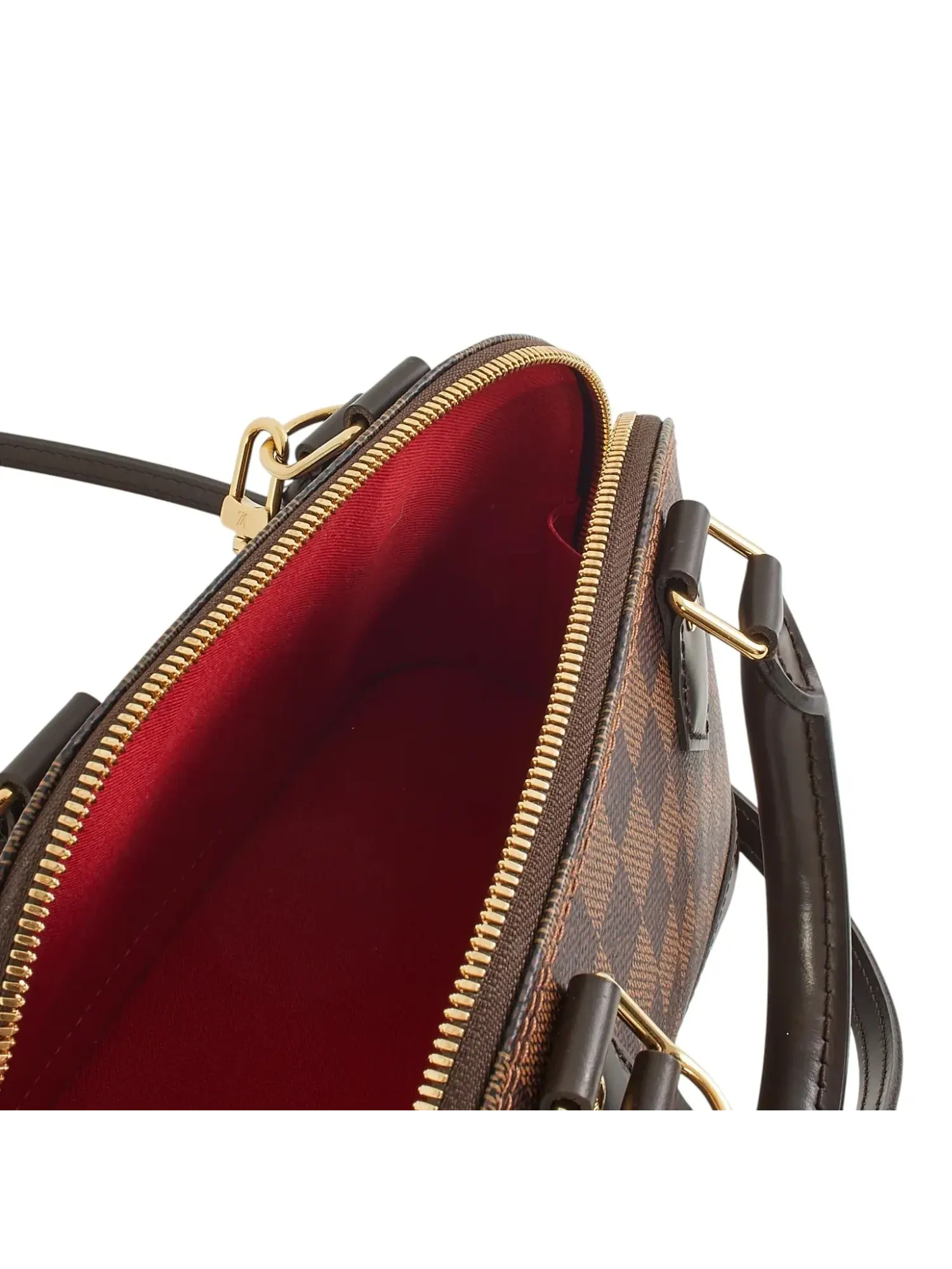 Сумка LOUIS VUITTON Alma BB Damier Ebene — изображение 3 из 5, мульти