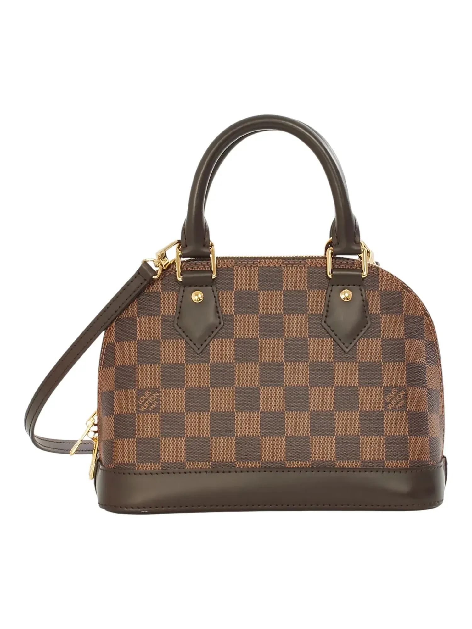 Сумка LOUIS VUITTON Alma BB Damier Ebene — изображение 4 из 5, мульти