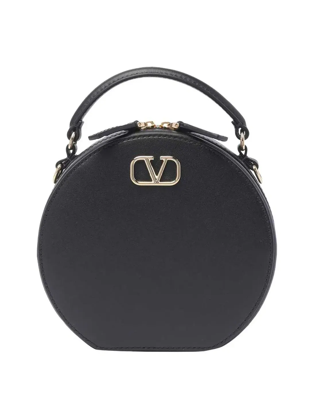 Мини-сумочка Valentino FW24 Garavani с V-образным логотипом, цвет «черный» P0AC2MIM0NO — изображение 1 из 4