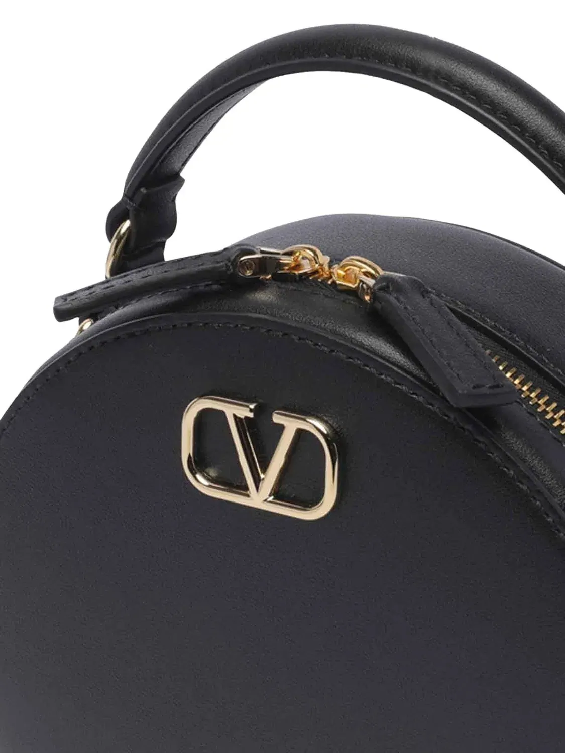 Мини-сумочка Valentino FW24 Garavani с V-образным логотипом, цвет «черный» P0AC2MIM0NO — изображение 4 из 4