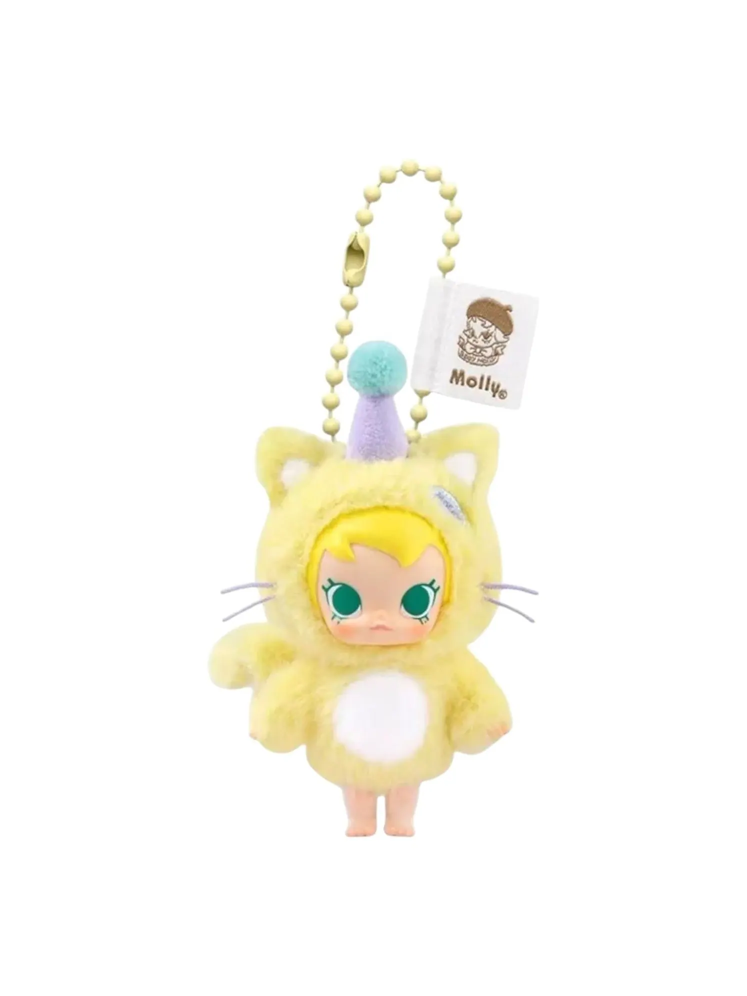 Мягкий виниловый кулон Pop Mart Baby Molly Pocket Friends «Наслаждайся солнышком»