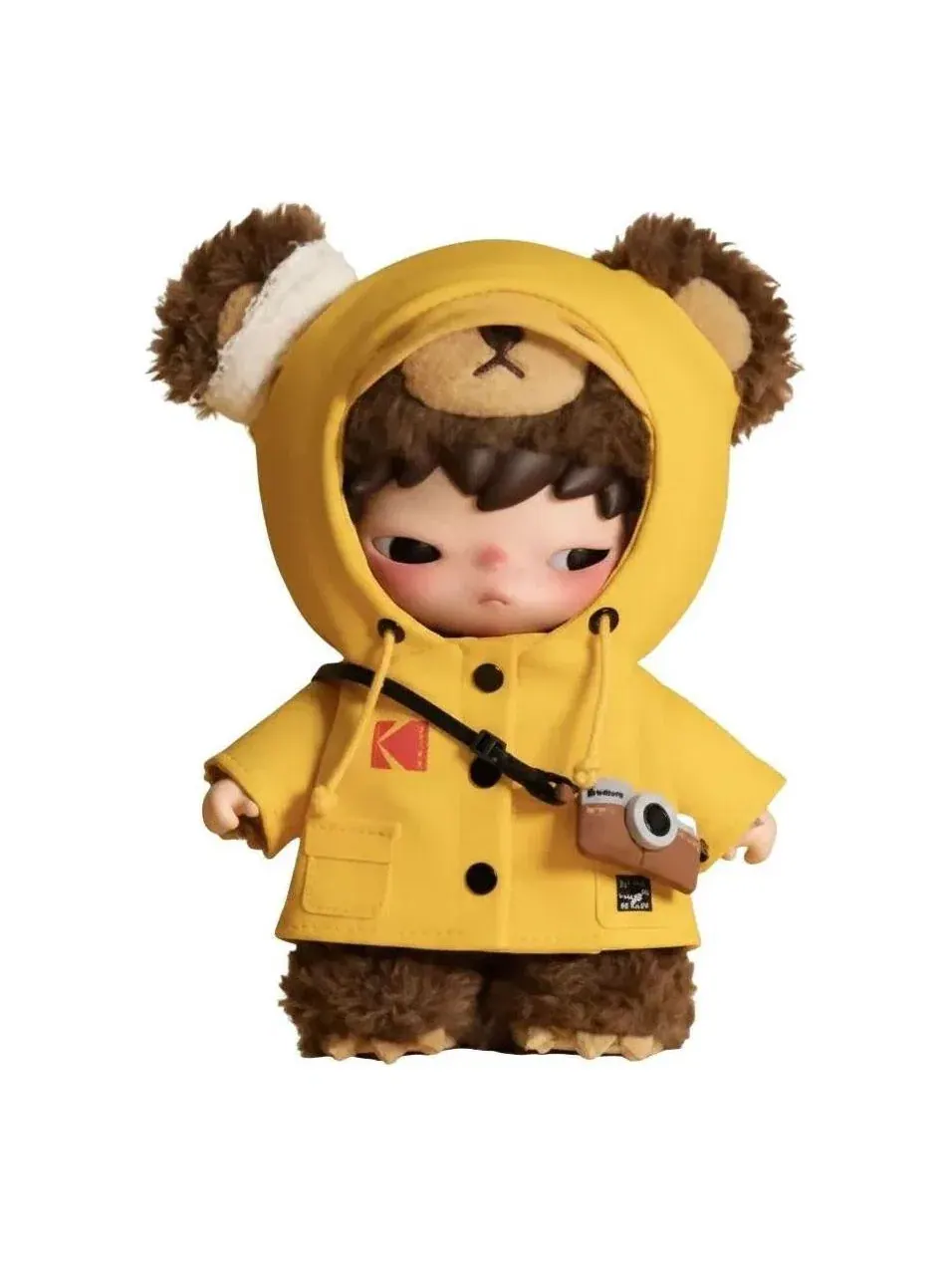 Подвеска Pop Mart Hirono x KODAK Little Bear из винила — изображение 1 из 1, мульти