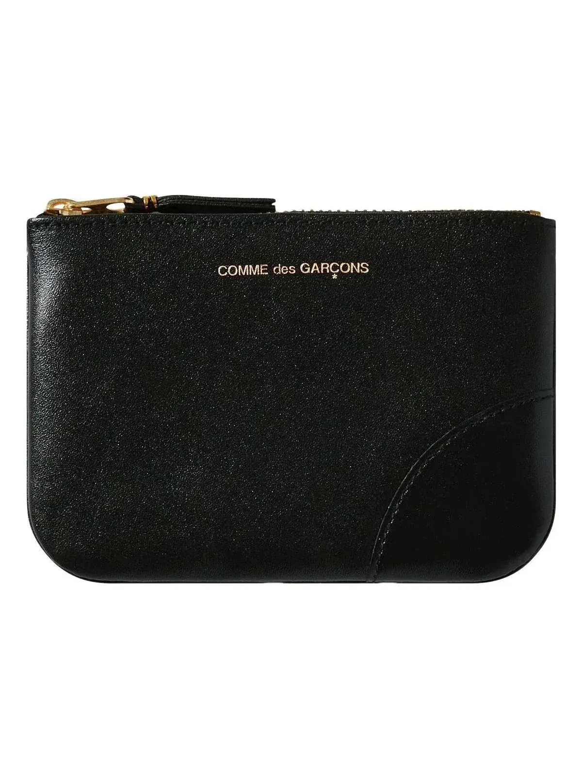 Классический кожаный клатч на молнии COMME des GARCONS FW25 'Черный' SA8100 — 1