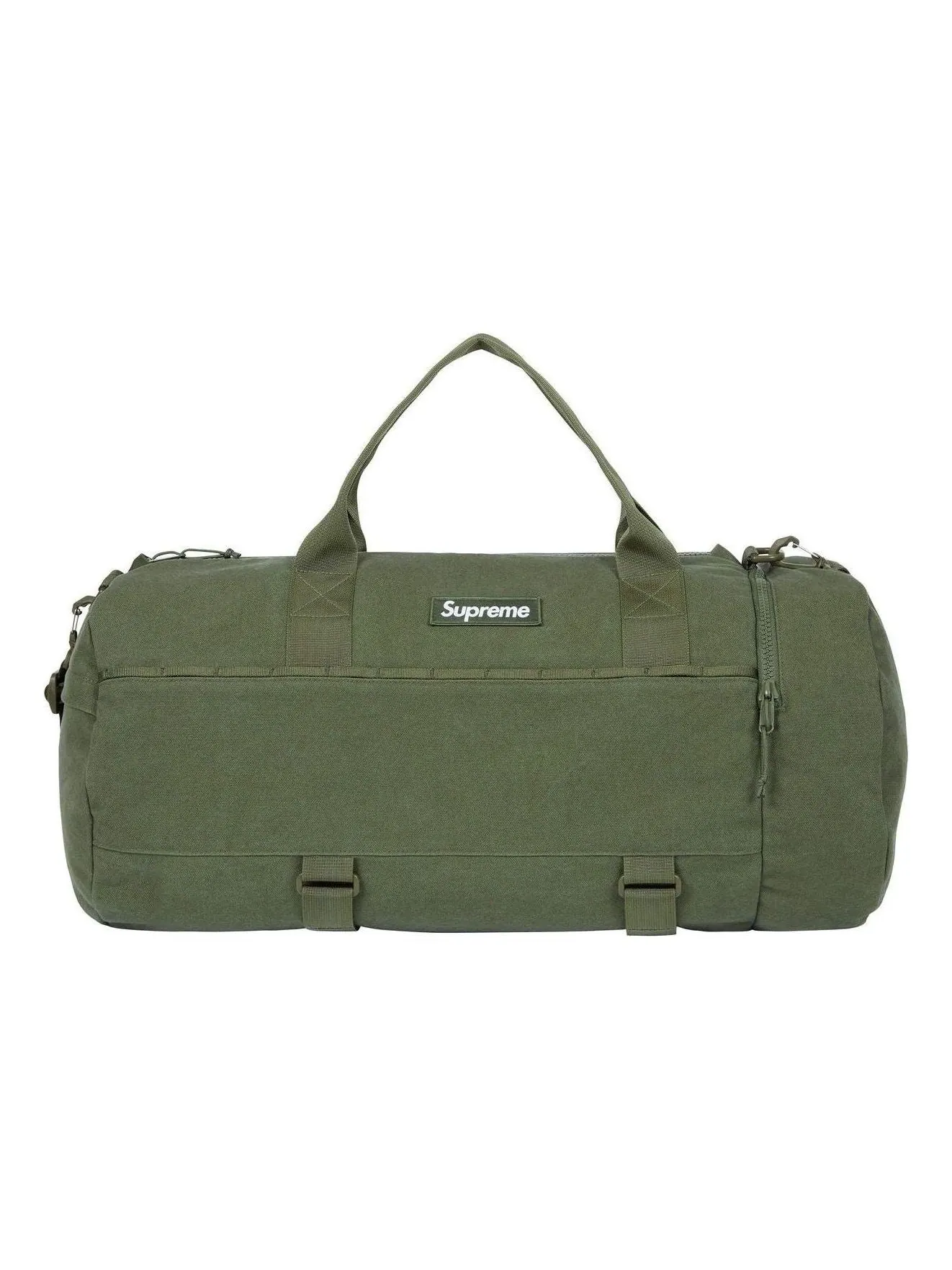 Дорожная сумка Supreme SS25 'Olive' — изображение 1 из 4, оливковый