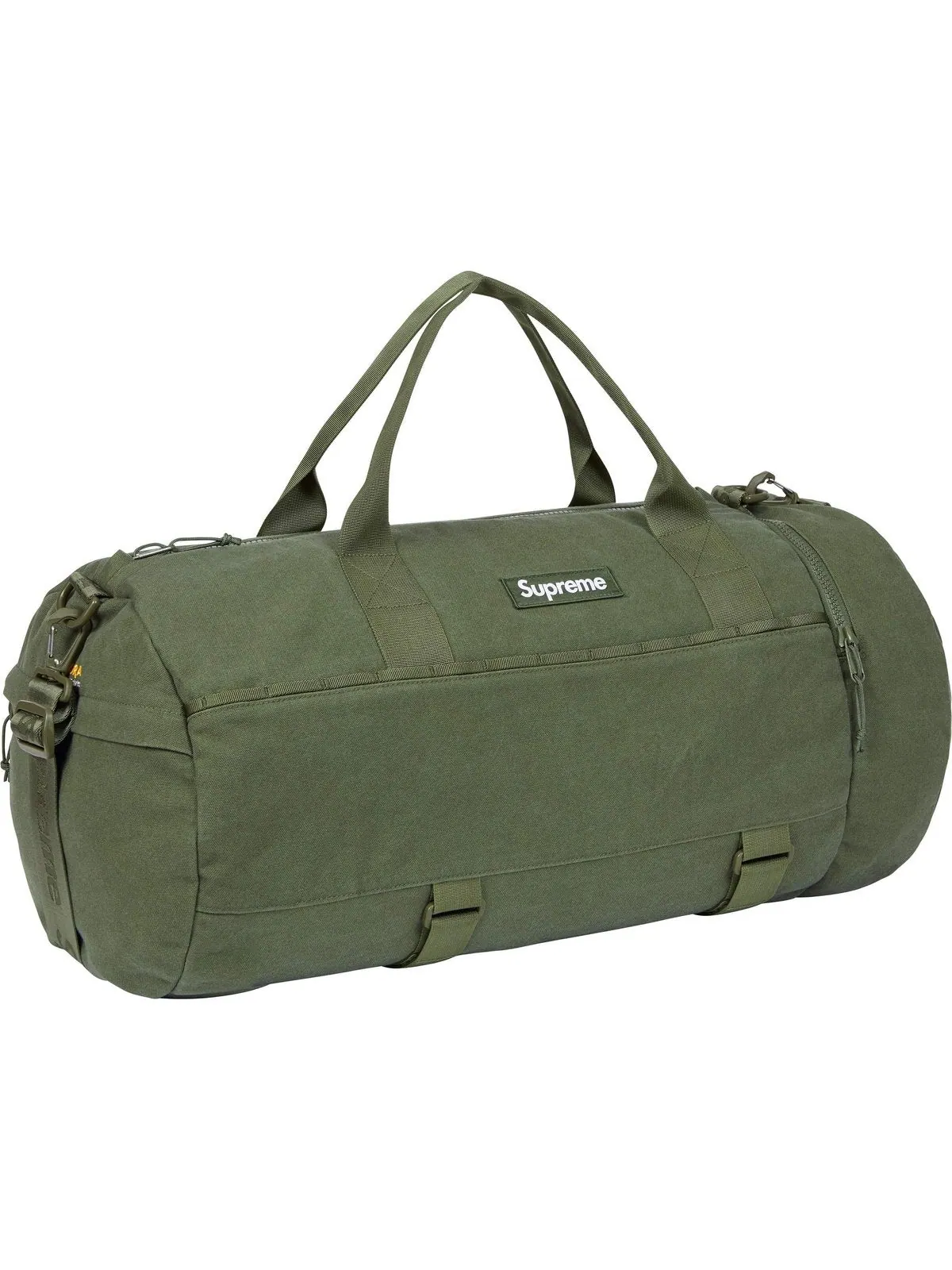 Дорожная сумка Supreme SS25 'Olive' — изображение 2 из 4, оливковый
