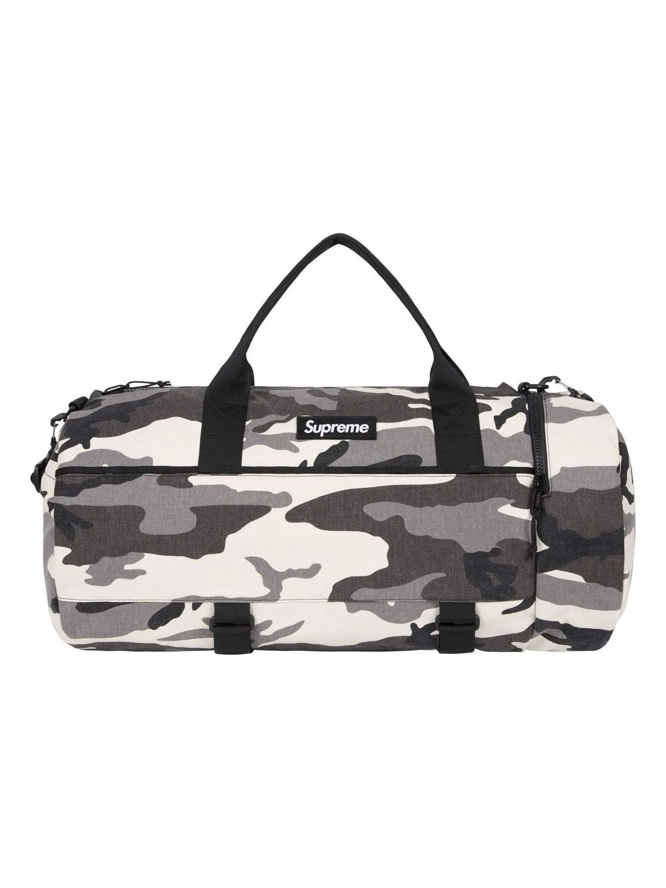 Дорожная сумка Supreme SS25 'Snow Camo' — изображение 1 из 4, снежный камуфляж